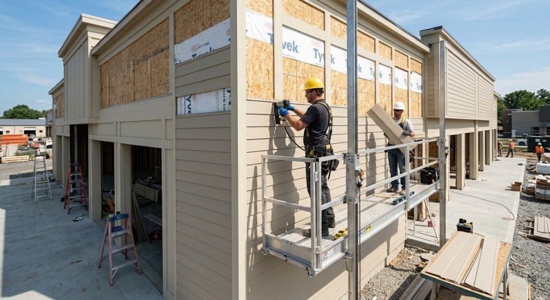 Commercial Siding Installation in Twin Lakes, WI