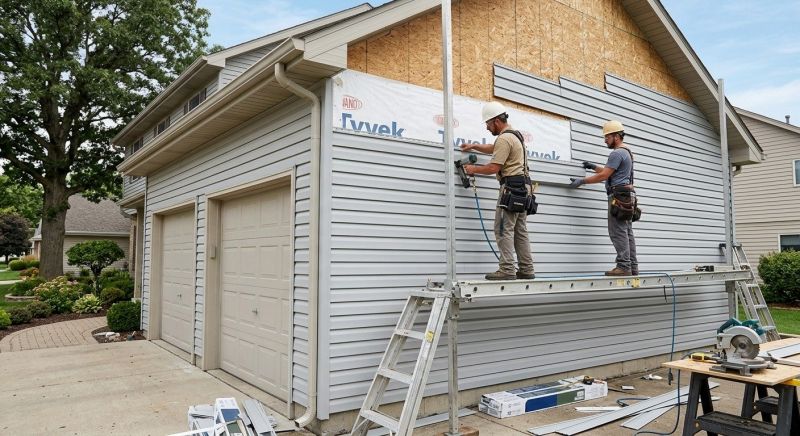 Garage Siding Installation in Twin Lakes, WI