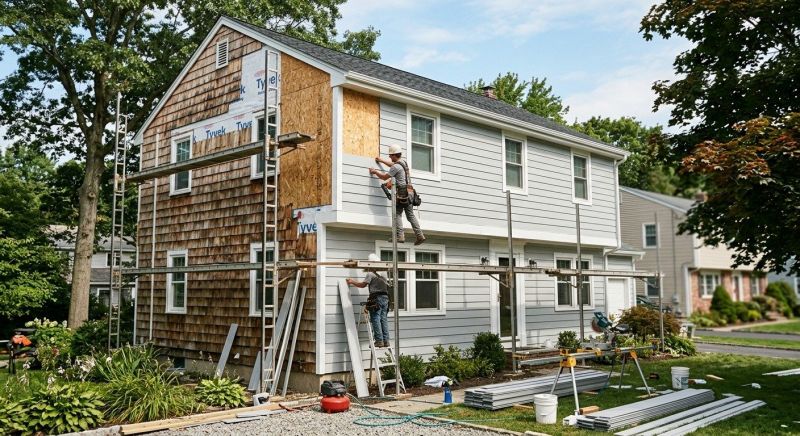House Siding Installation in Lake Villa, IL