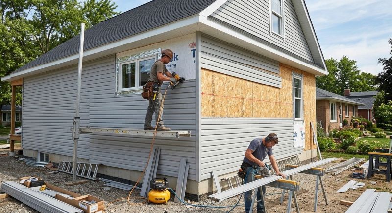 House Siding Installation in Woodstock, IL