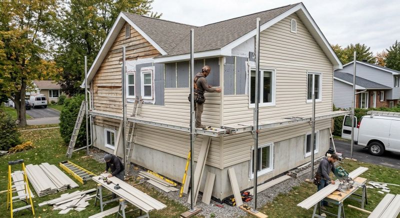 Insulated Siding Installation in Pleasant Prairie, WI