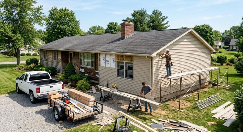 Vinyl Cladding Installation in Twin Lakes, WI